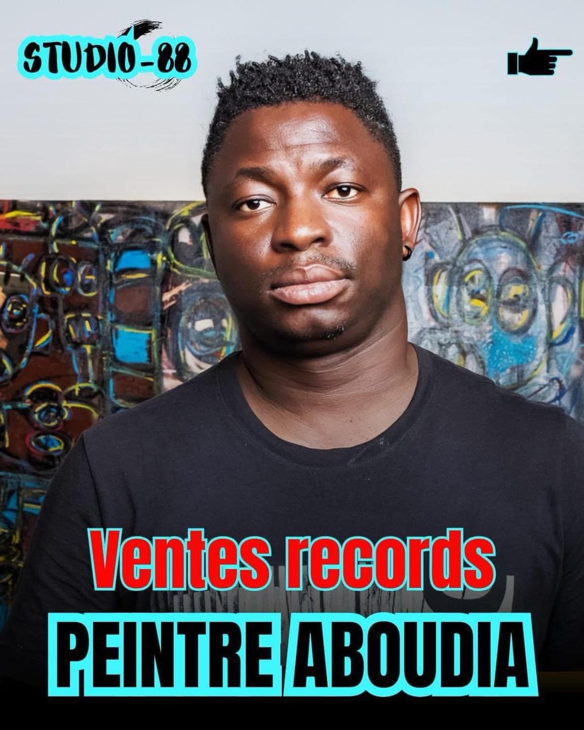 Aboudia, le prodige ivoirien de la peinture, conquiert le monde et construit une fondation à Abidjan